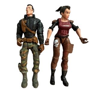 Lanard the Corps Action Figure Set of‎ Six 2005-2015 GI Joe Articulating